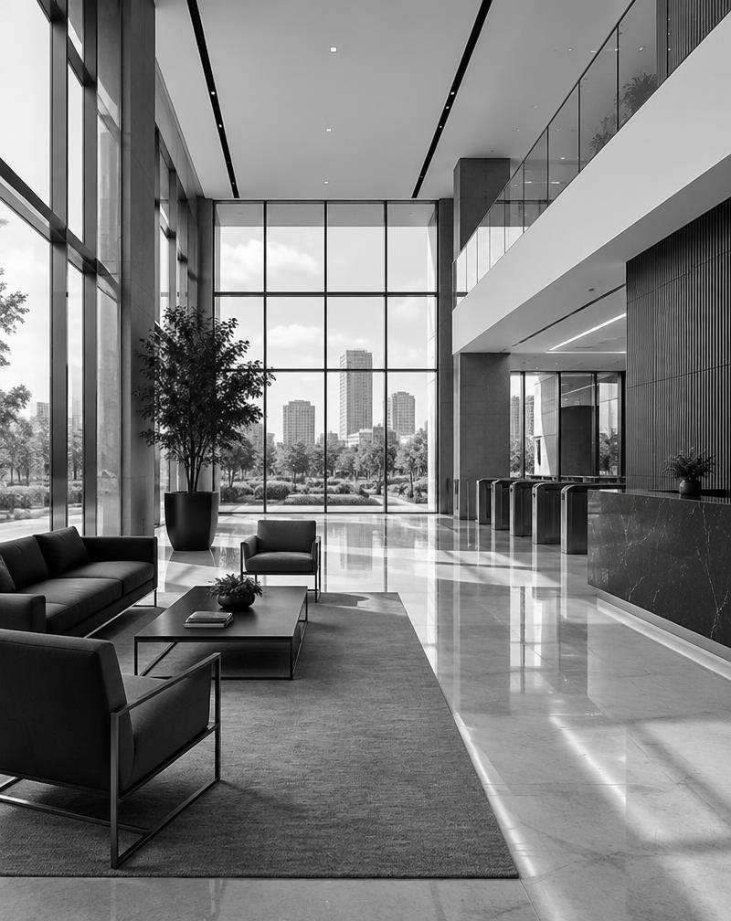 Ambiente corporativo contemporâneo